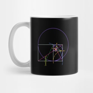 Fibonacci Spiral Mug